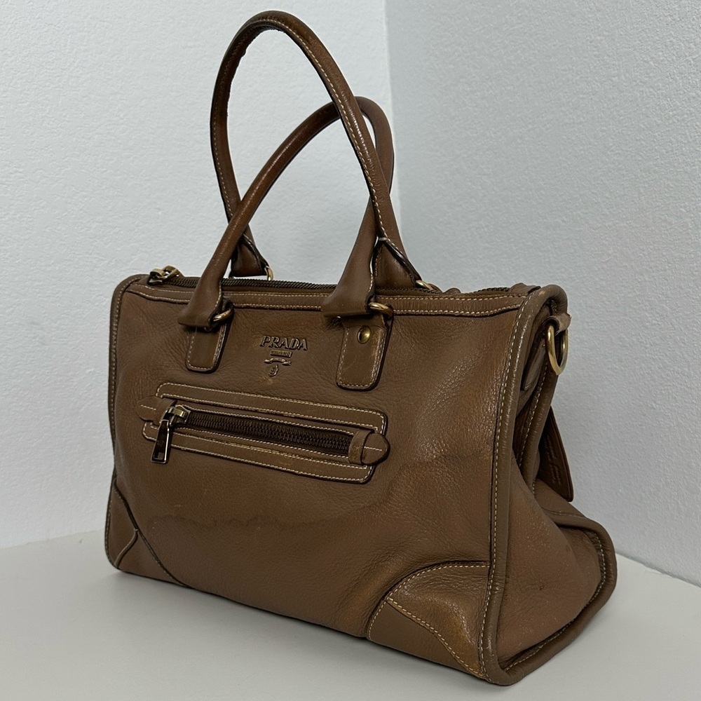 💯Authentic Prada Leather Handbag🍀 - Picture 17 of 17